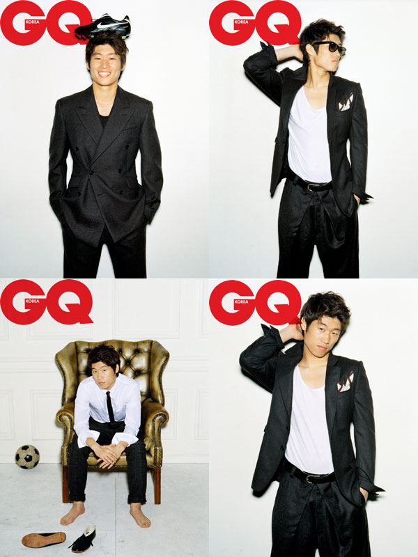 Park Ji-sung Gentlemen's Quarterly