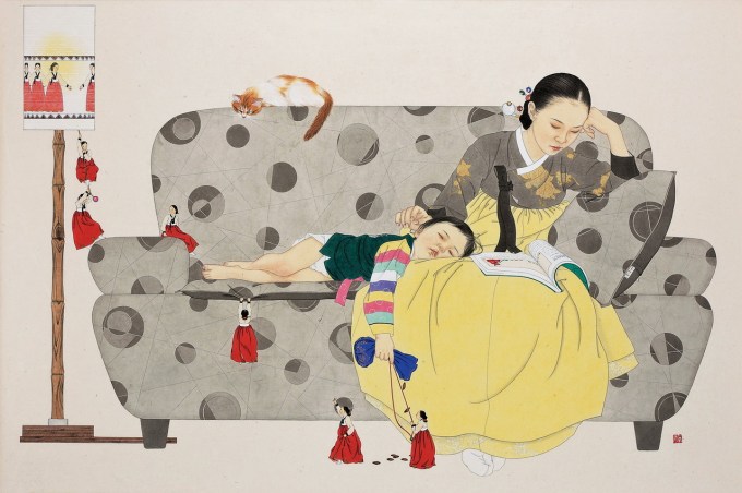 While You Were Sleeping 10, 2011, by Shin Sun Mi