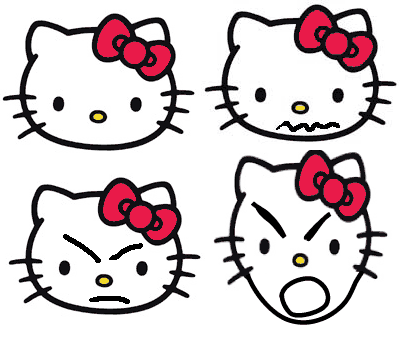 Angry Hello Kitty