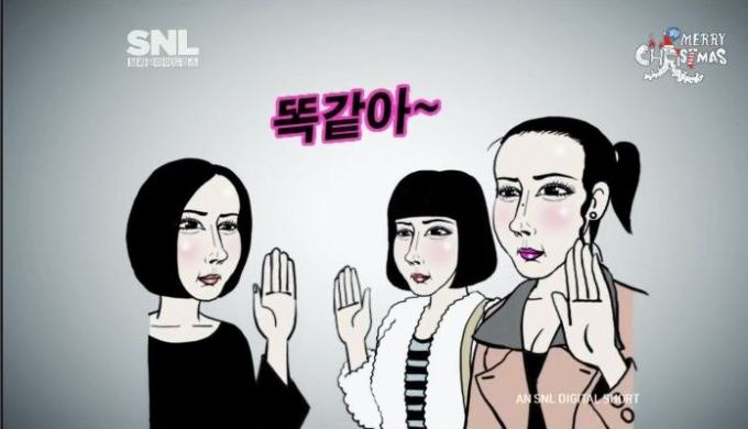 SNL Korea Plastic Face 1
