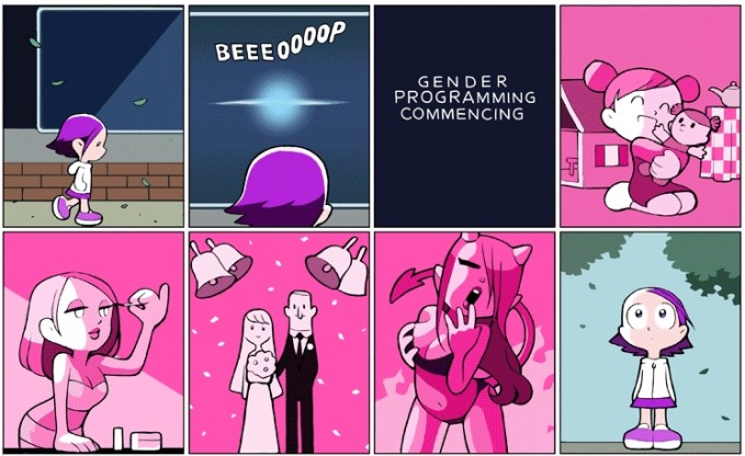 Gender Programming by Sinfest