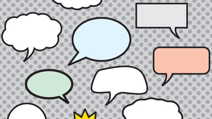 Speech Balloons Background