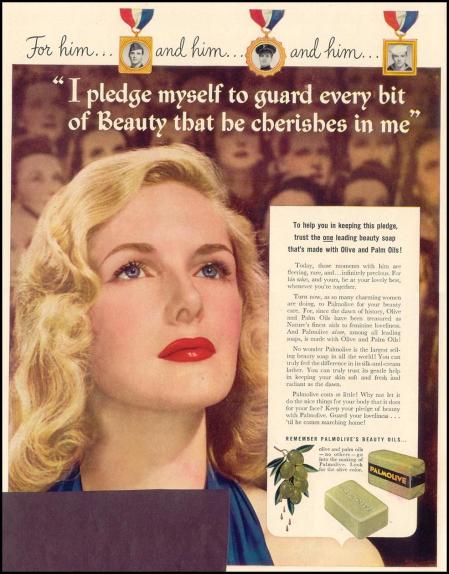 I pledge myself to guard every bit of beauty that he cherishes in me