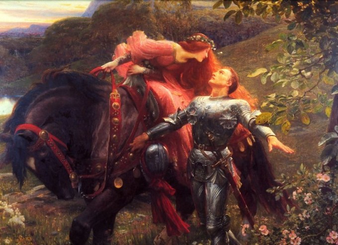 La Belle Dame Sans Merci by Frank Dicksee 1902