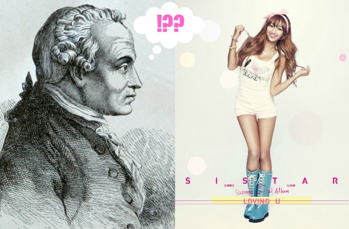 Immanuel Kant ponders objectification in K-pop