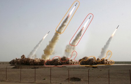 Iran Missle Launch Photoshop