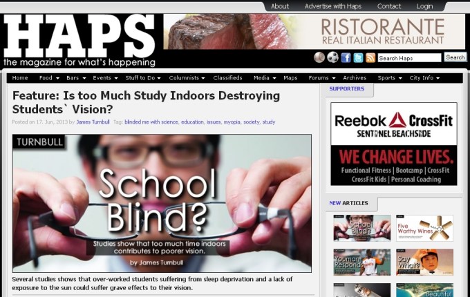 Busan Haps James Turnbull