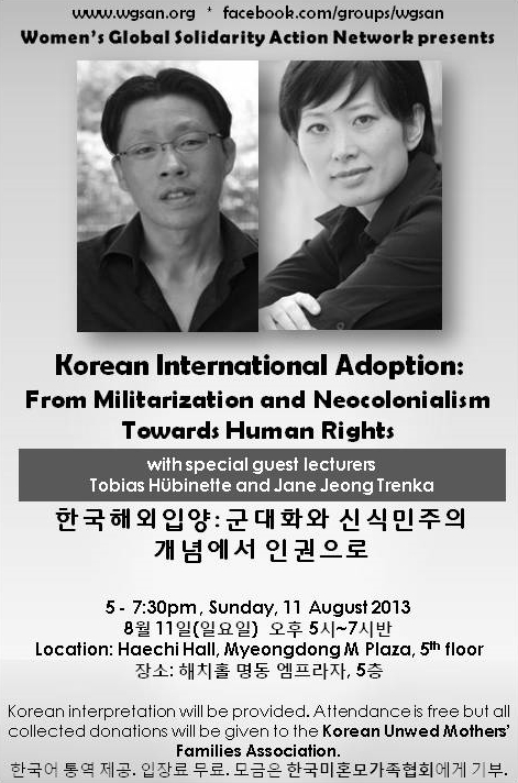 Korean International Adoption From Militarization and Neocolonialism Towards Human Rights