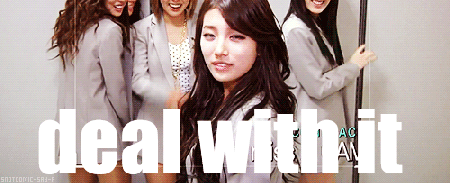 Suzy tells us to deal with it
