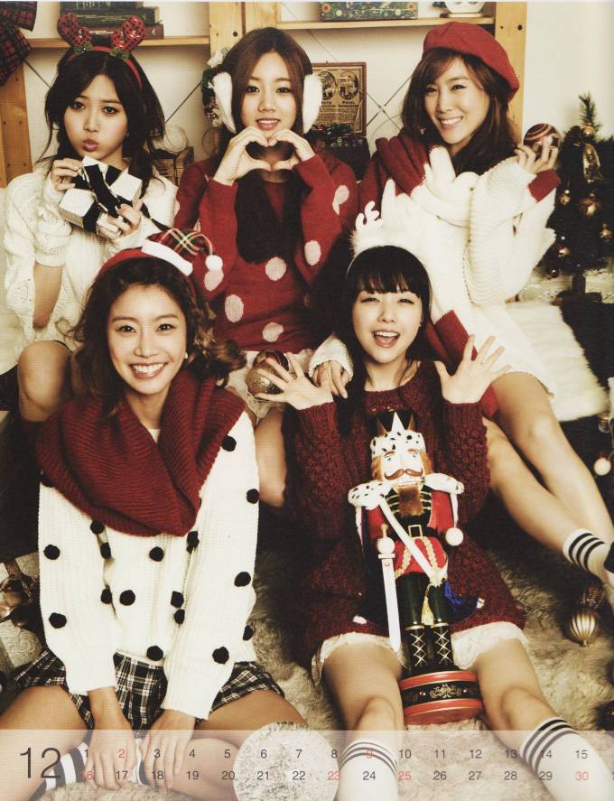 Girl's Day Christmas 2012