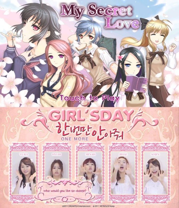 Girl's Day Dating Sim