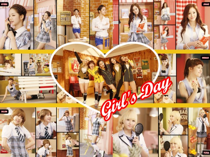 Girl's Day Twinkle Twinkle Composite