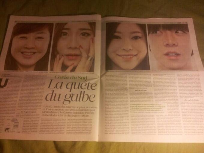 Corée du Sud La quête du galbe Eva John