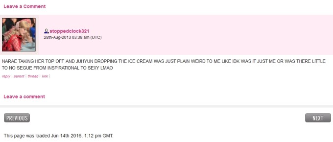 ice cream scene comment